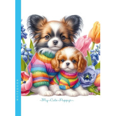 Блокнот, 60г, Інтегральний, 143х200 мм, 64 аркуші, клітинка, Мат.лам. диз.24365