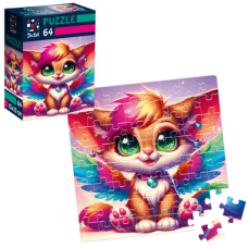 Пазли De.tail. Крилате лисеня  розмір коробки  7*10см. 64 деталі DT1234-03 (укр)