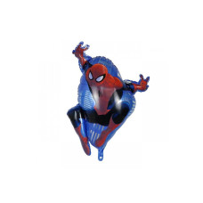 Фольгована Куля Фігура "Людина Павук у стрибку" 09419