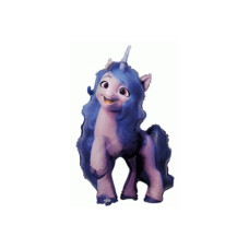 Фольгована кулька (фігура) Flexmetal Поні Іззі фіолетова