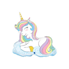 Фольгований Шар-Фігура Grabo "Єдиноріг Макарун" 09150