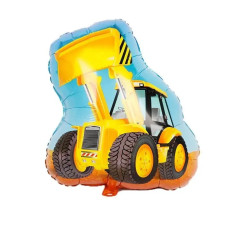 Фольгована фігура «Жовтий екскаватор» 05531