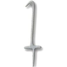 Свічка-цифра бенгальська "1" срібло 7025-0012