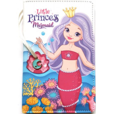 Блокнот Дитячий, формат A6, 64 аркуша, обкладинка тверда зі штучної шкіри +ДРУК + МЕТАЛЕВИЙ КУЛЛОН N9364