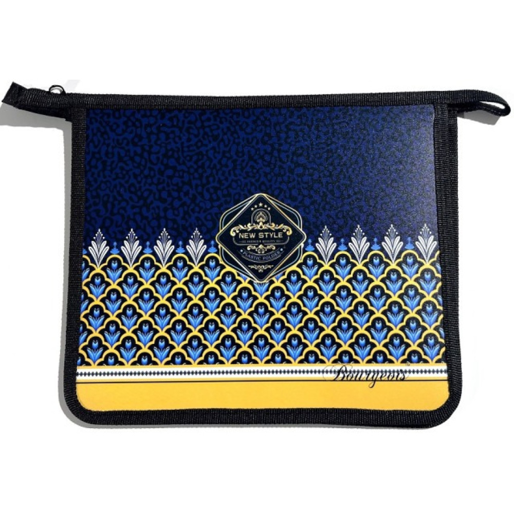 Папка на блискавці, А5+, 450мкм, кольоровий друк (1 відділення) Р0253