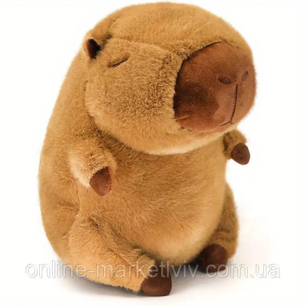 М'яка іграшка в кульку Капібара 20 см ,без Рюкзака