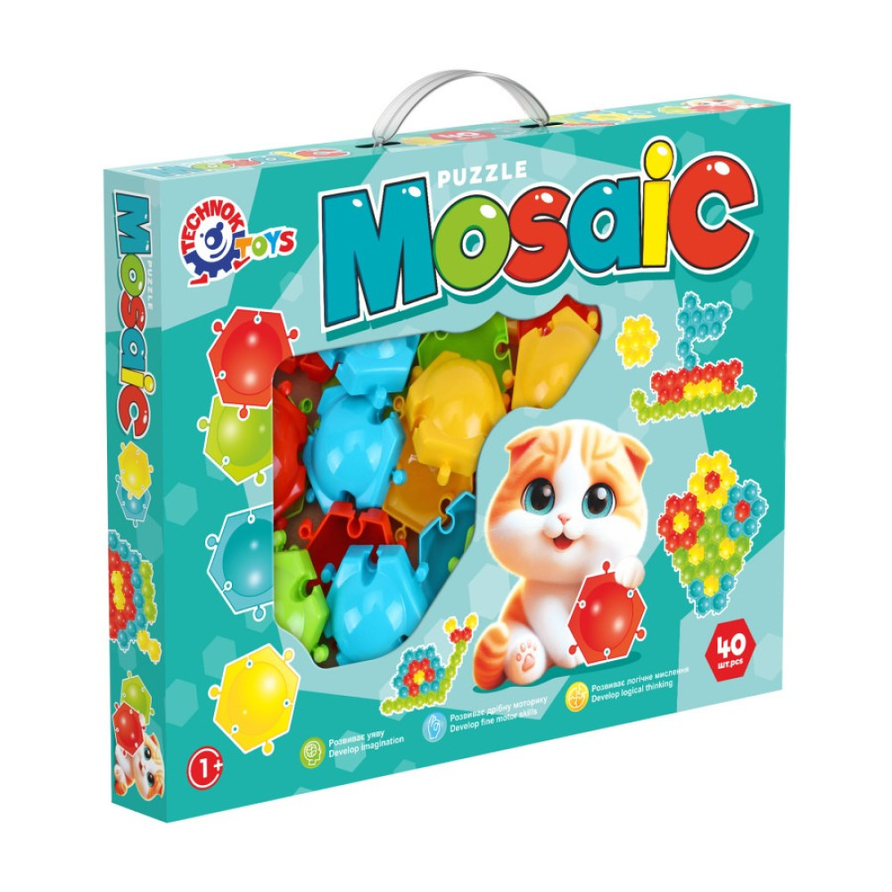 Мозаїка - пазли ТехноК"38х29х5 см, арт. 1928