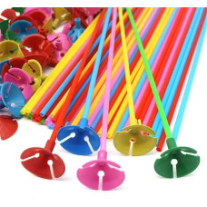 Палички тримач для кульок кольорові 36 см 00744