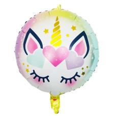 Фольгована куля Коло "Сплячий Єдиноріг" 18` 03238