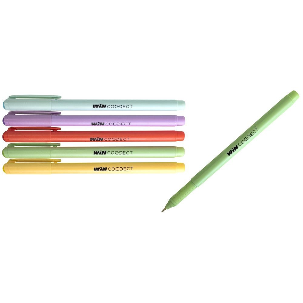 ручка кульк., маслян., 0.7мм, гум. грип, син., CONNECT, WIN