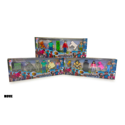 НАБІР ФІГУРОК MINECRAFT MOVIE 8060
