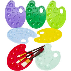 Палітра пластикова перламутрова на 10 кольорів 50267