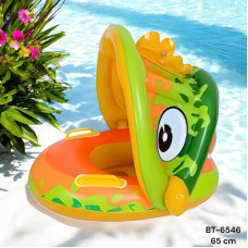 Човен з регулюючим накриттям надувний для плавання "Жабеня" 65см