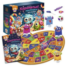 Гра настільна Vladi Toys маршрутна. Карамельні посіпаки VT8055-45 (укр)