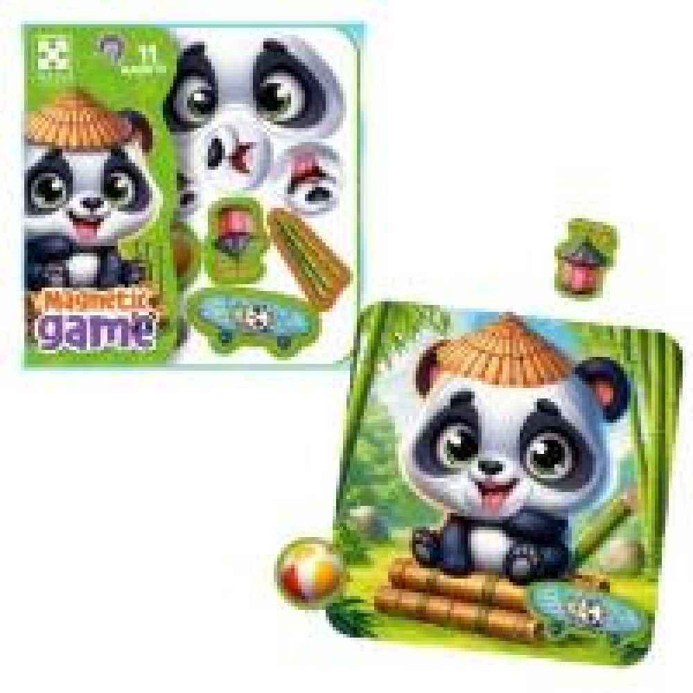 Гра розвиваюча Vladi Toys магнітна "Емоції Пандочки" VT3220-06 (укр)