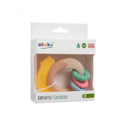 Брязкальце-прорізувач Равлик А0541