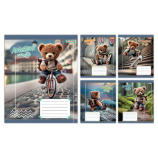 Зошит учнівський шкільний 1 Вересня Adventure awaits А5 12 аркушів клітинка 768196