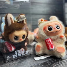 Лабубу  Coca Cola в прозорій коробці 17см