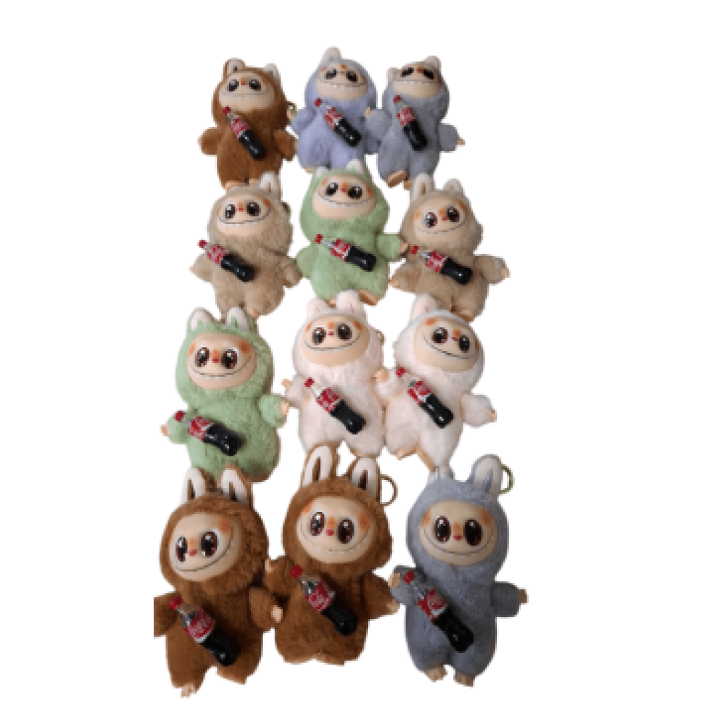 Лабубу  Coca Cola в прозорій коробці 17см