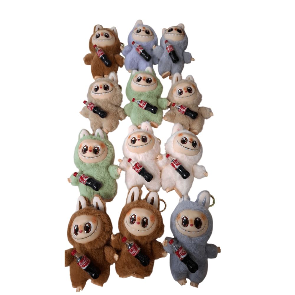 Лабубу  Coca Cola в прозорій коробці 17см