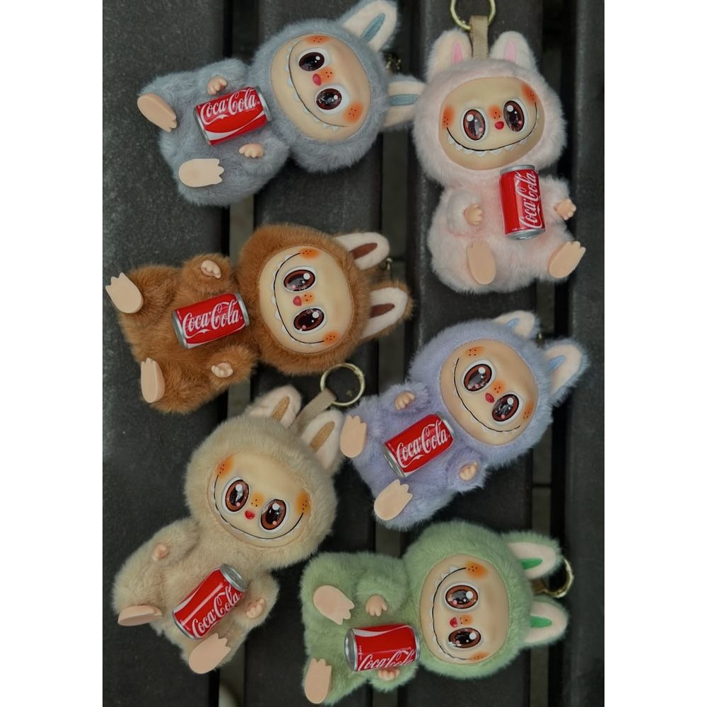 Лабубу  Coca Cola в прозорій коробці 17см