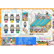 ФІГУРКИ LABUBU (Лабубу) В ПАКЕТІ 4130 (24 ШТ В БЛОЦІ)