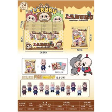 ФІГУРКИ LABUBU (Лабубу) В ПАКЕТІ 9957 (24 ШТ В БЛОЦІ)