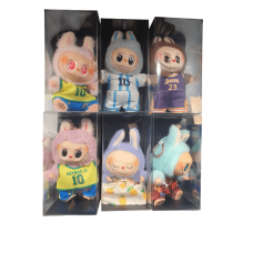 Лабубу в Спортивному в одязі , в прозорі коробці мікс видів 16СМ