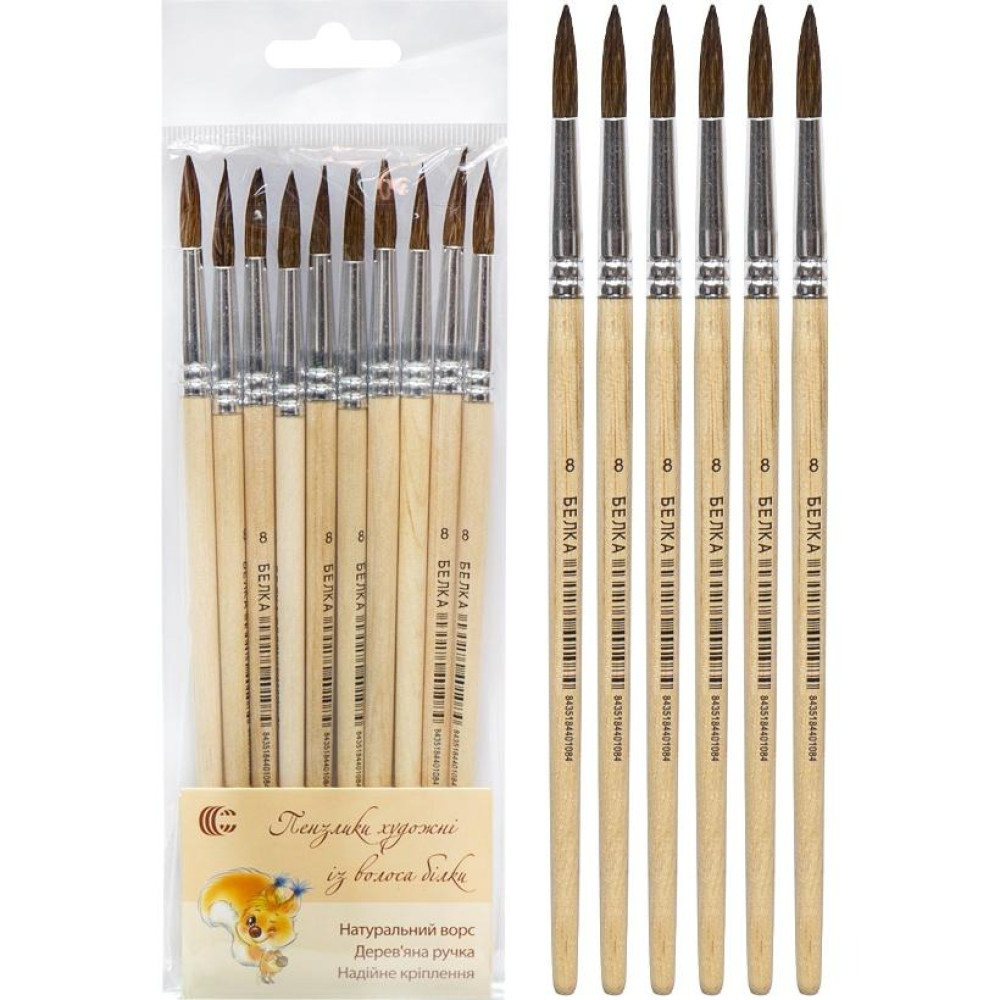 Пензлик Білка №9 "C" 89600