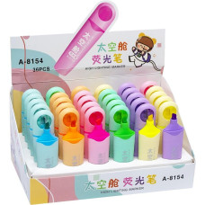 Текстовий маркер 8154-2, 6 кольорів по 6 шт