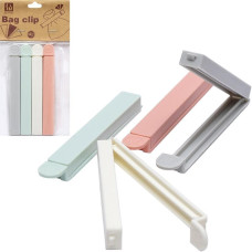 Набір затискачів для пакетів 4 шт 12x1,5x1,2 см 601-6183