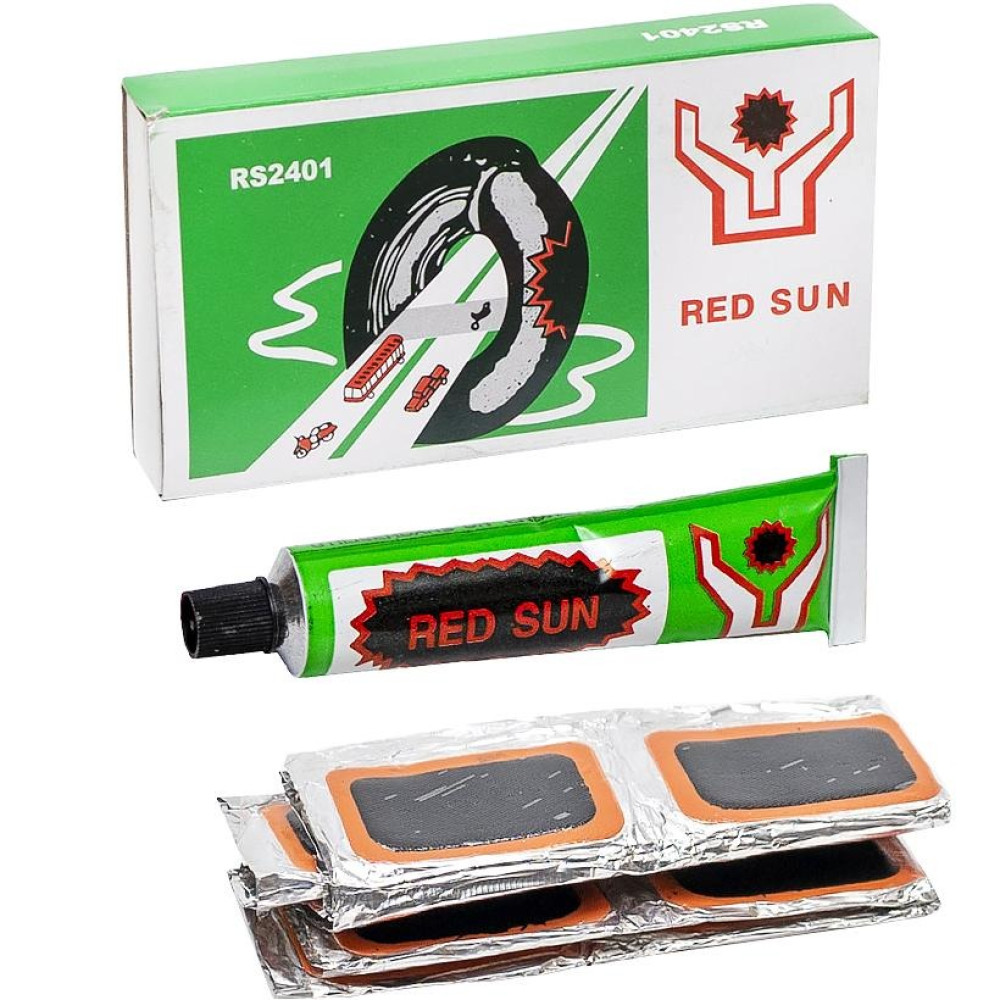 Гумові латки + клей 40х22мм 24-3/2401