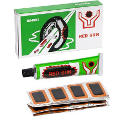 Гумові латки + клей 17х26мм 24-4/4803