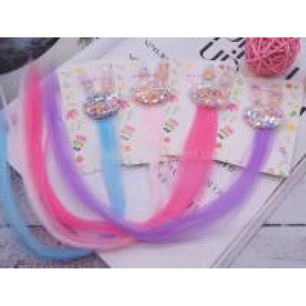 Пасма фосфорні, заколка зайчика 38 см (12 шт) ВС-21-126(BT-3299)