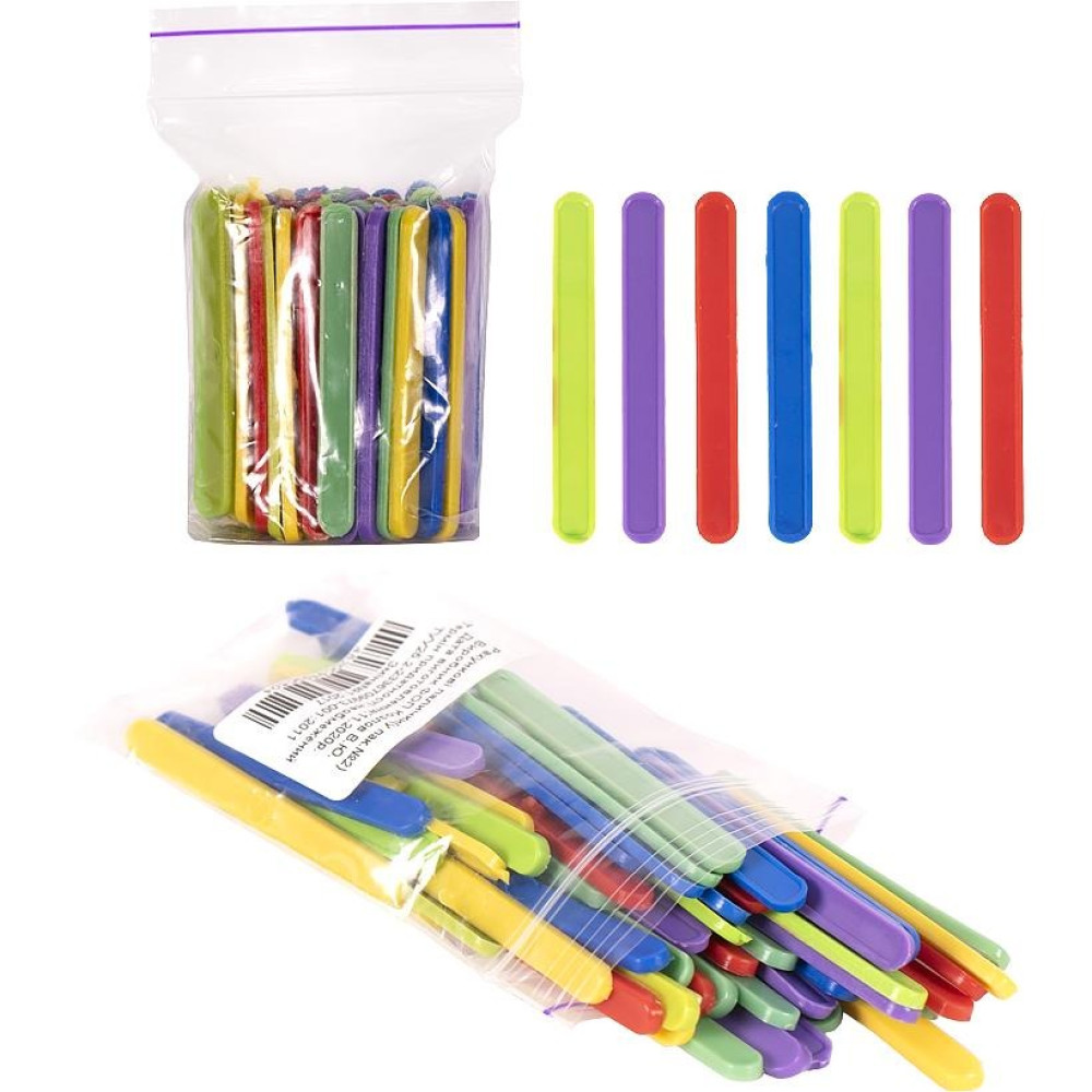 Рахункові палички в пакетику 50 шт 110160