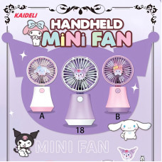 Вентилятор портативний акумуляторний "Куромі" 14,5*5,5*7,5см