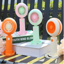 Вентилятор портативний акумуляторний "Куля" 17,7*8,2*8,2см (уп.1) (ящ.120)