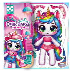 Гра розвиваюча Vladi Toys з липучками "Єдиноріжка" VT1320-01