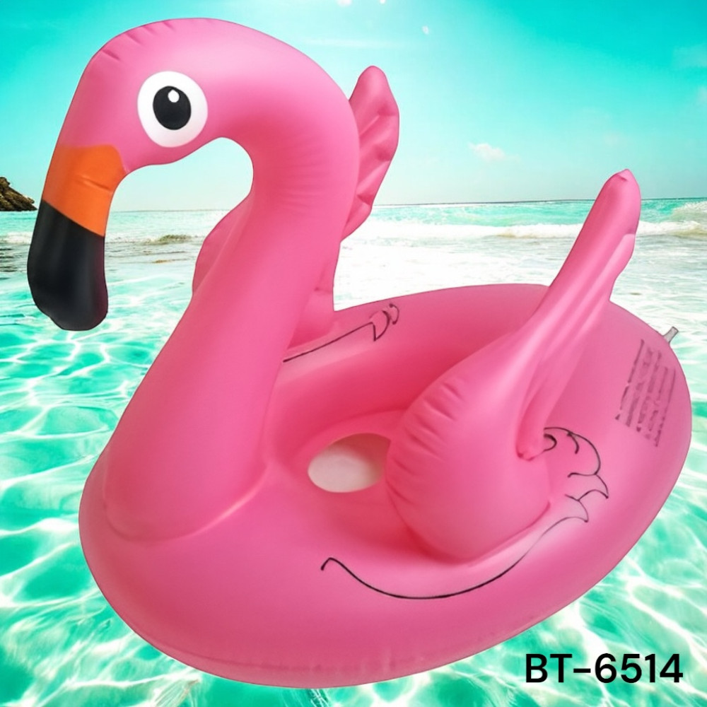 Фламінго BT-6514 блискучий надувний для плавання 65см (уп.6) (ящ. 180)