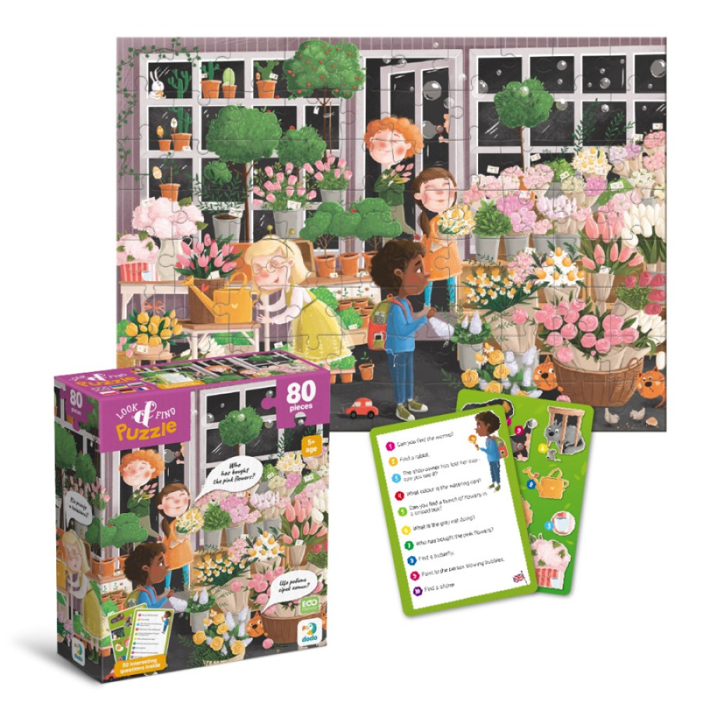 Пазл Шукай та знаходь «Квітуча весна»300664