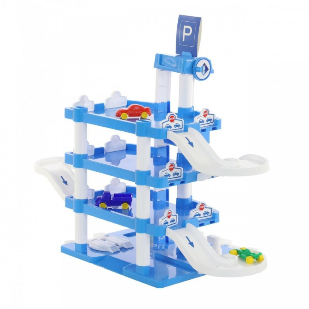 Паркінг "ARAL-2" 4-рівневий з автомобілями у коробці