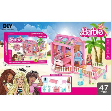 Будиночок BB 2001, 47 деталей, меблі, лялька, інструкція, в коробці