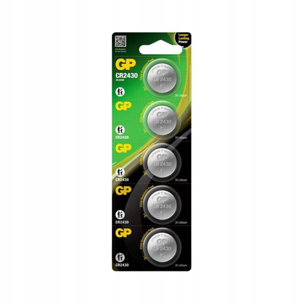 Батарейка таб 3V GP2430 ціна за 1 шт лист 5 шт
