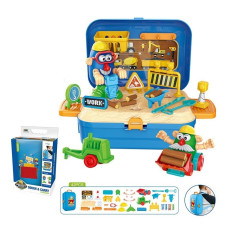 Тісто для ліплення 8745WB, 4 шт (стік), формочки (фігурки/транспорт), 42 гр, рюкзак, в картонній обгортці