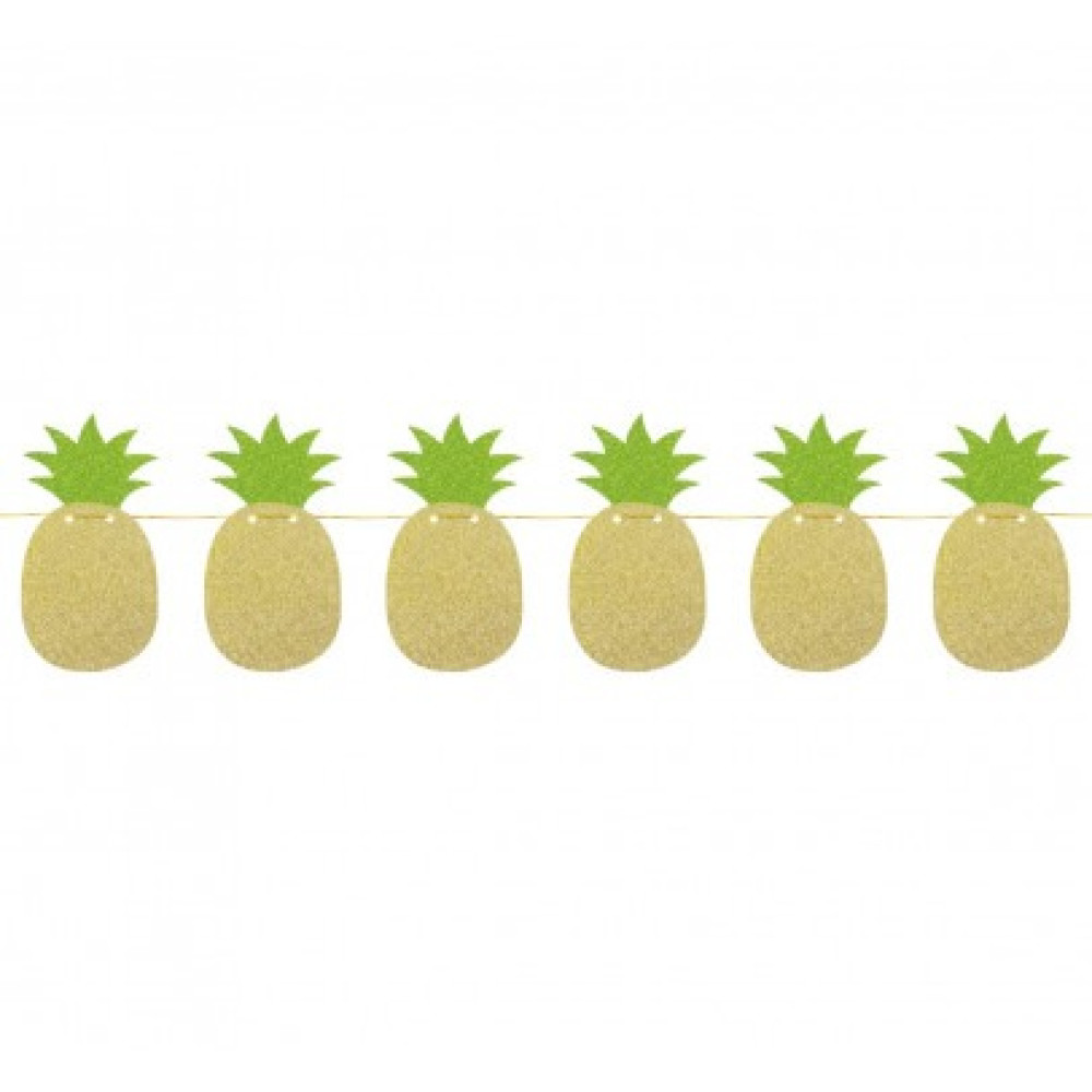 Декорація Гірлянда Ананас 250 см папір 10157 Godan