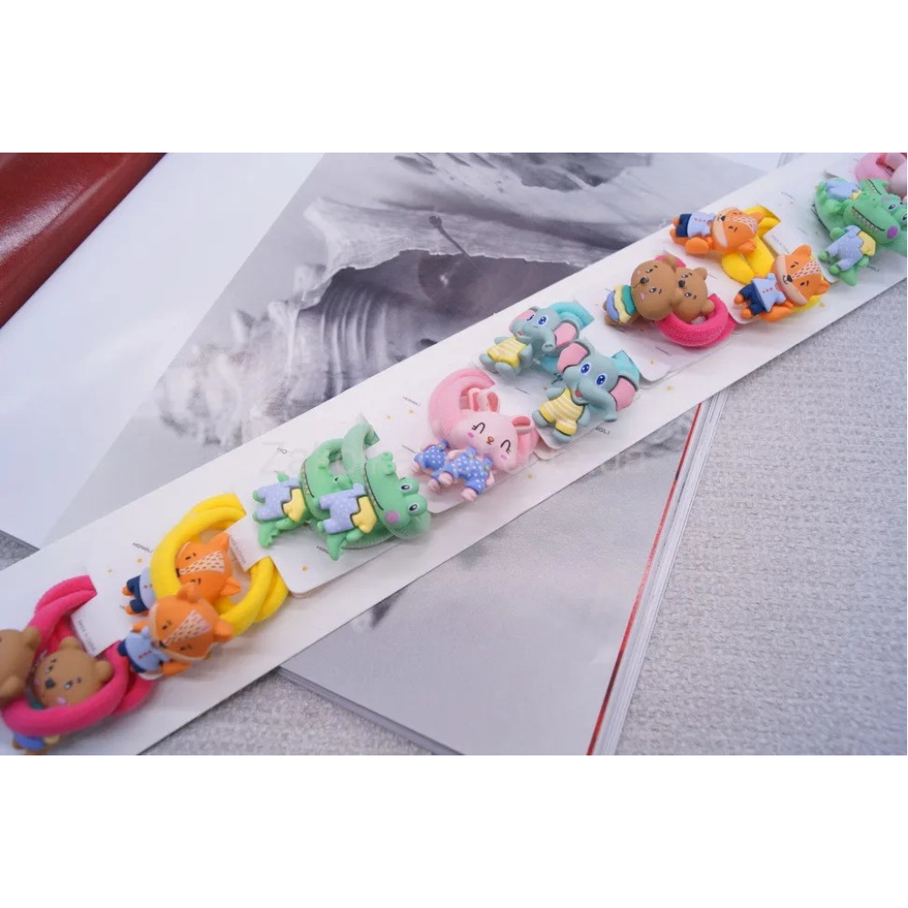 Гумка мікрофібра звірятка 3 см PD19-51