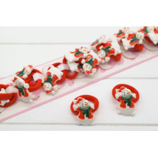 Гумка мікрофібра помпон НГ 3 см, 3-4,4-18