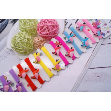 Гумка мікрофібра, фламінго 4,5 см 9-1,7-18