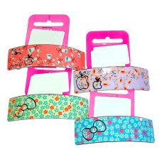 Заколка автомат Яблуко, Бантик LT-10053