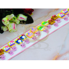 Заколка качечка мікс 4 см 3-4,9-18